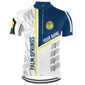 Customized Palm Springs Short Sleeve Cycling Jersey for Men