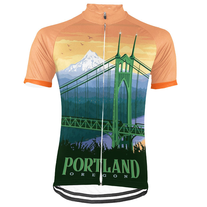 Customized Portland Winter Thermal Fleece Short Sleeve For Men