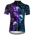 Customized Skull Short Sleeve Cycling Jersey for Men