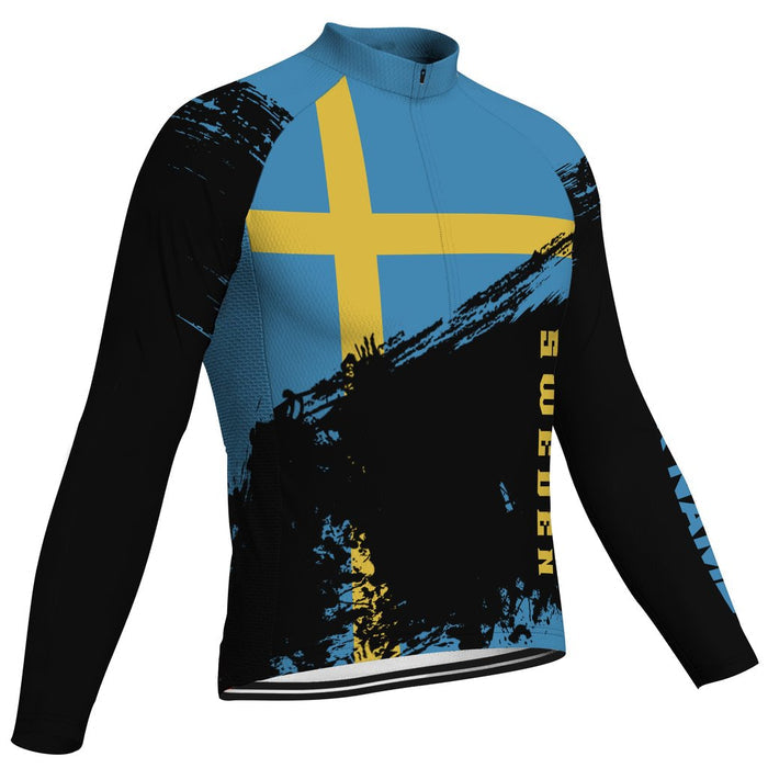 Customized Sweden Winter Thermal Fleece Long Sleeve For Men