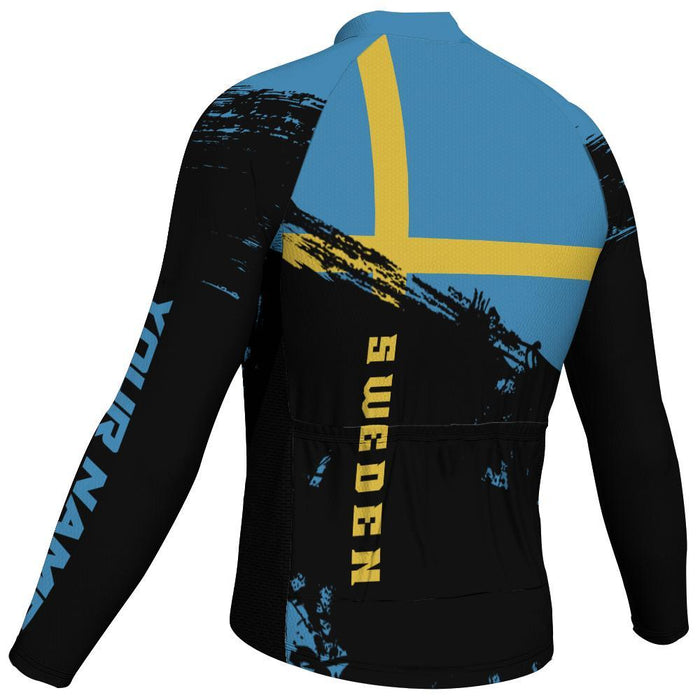 Customized Sweden Winter Thermal Fleece Long Sleeve For Men
