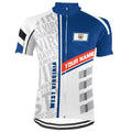 Customized West Virginia Short Sleeve Cycling Jersey for Men