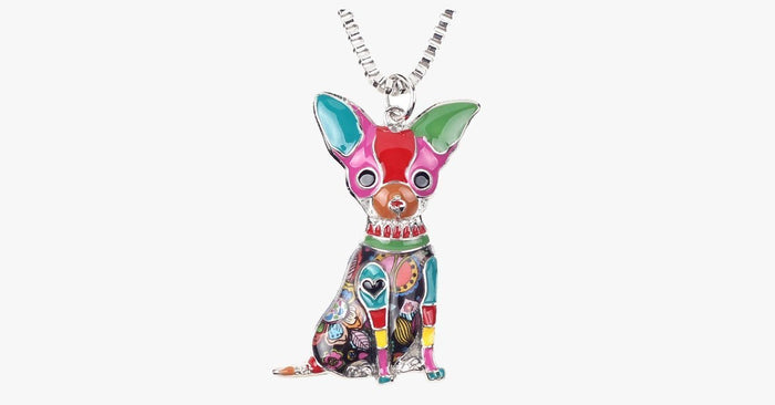 Cute Dog Pendant Necklace