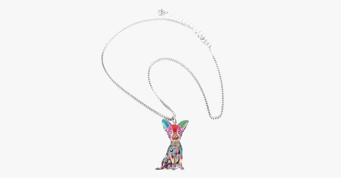 Cute Dog Pendant Necklace