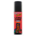 Da Brat Platinum Shine Spray, Red Bottle with Illustration of Da Brat on front