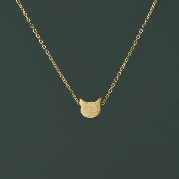 Dainty Cat Necklace