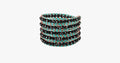 Dark Loch Ness Sea Wrap Bangle