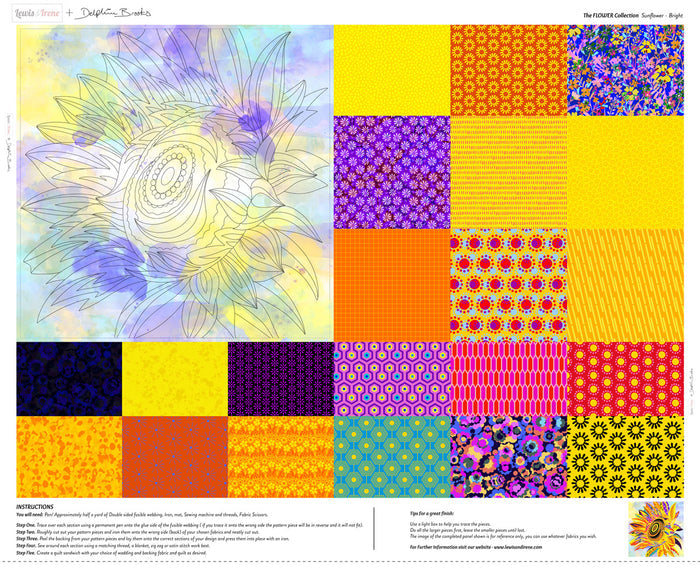 Delphine Brooks Flower Collection - Lewis & Irene
