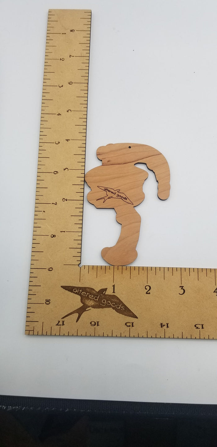 Disc golf reaper ornament