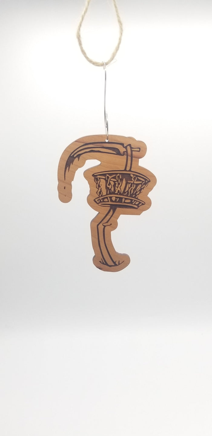 Disc golf reaper ornament