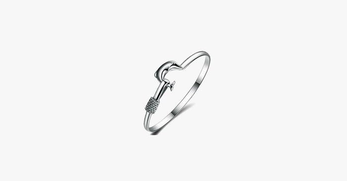 Dolphin Simple Bangle