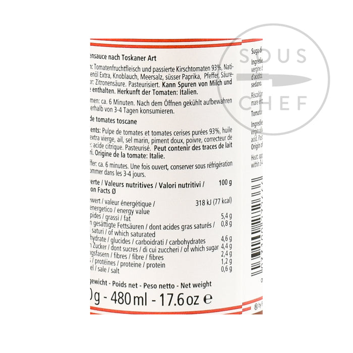 Don Antonio Toscana Sauce, 500g