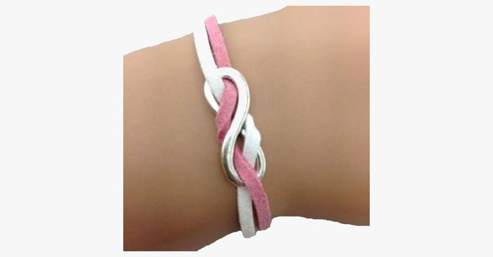 Double Band Infinity Bracelet