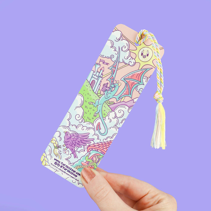Dreamy Dragon Castle Bookmark