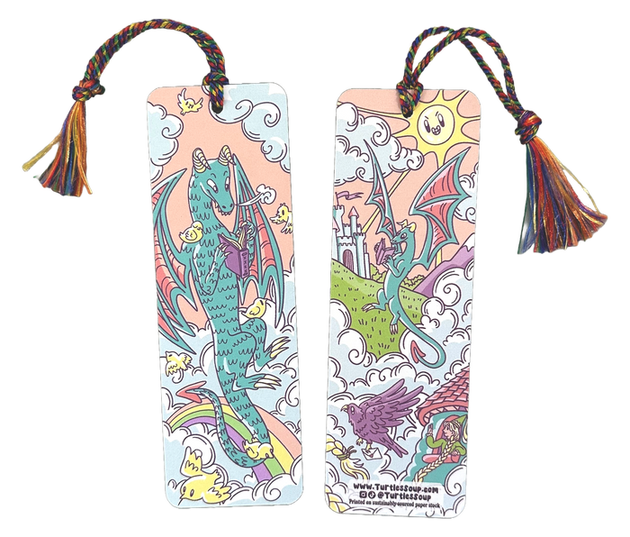 Dreamy Dragon Castle Bookmark