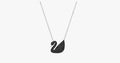 Elegant Crystal Swan Pendant