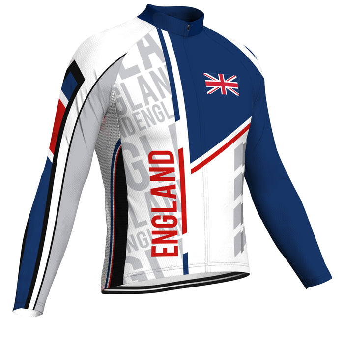 England Short Sleeve Cycling Jersey for Men
