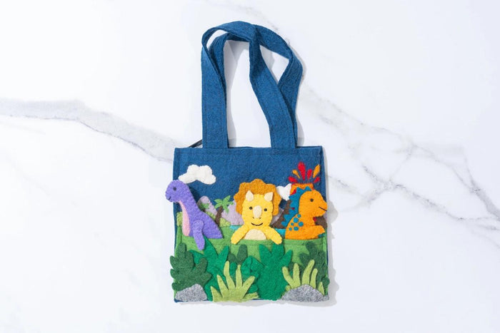 Finger Puppet Bag Dinosaur