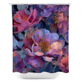 Floral Abstract Design Shower Curtain, 115