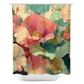 Floral Abstract Design Shower Curtain, 116