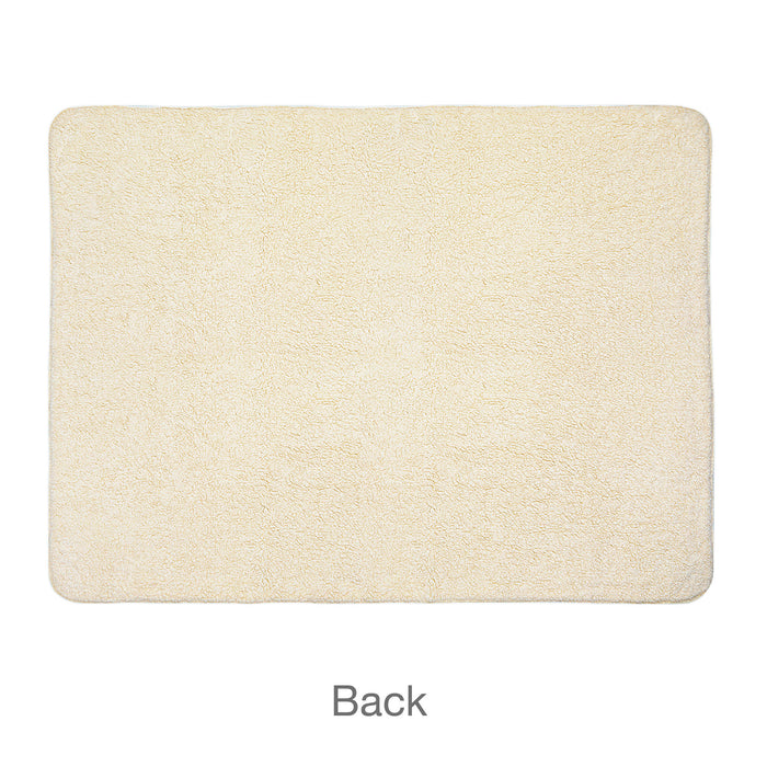 Floral Abstract Sherpa Fleece Throw, 108