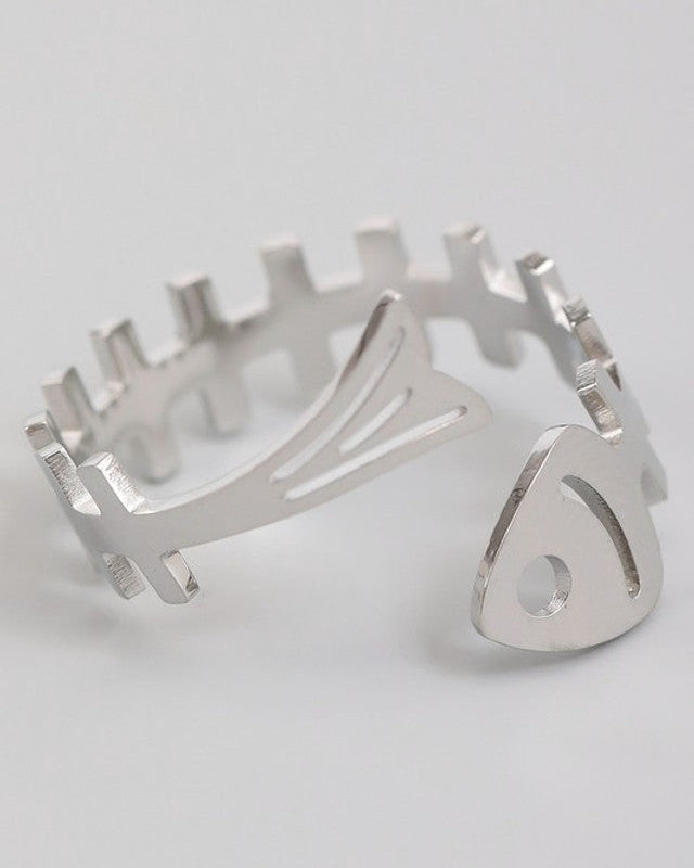 Gold Dipped Fish Twist Ring