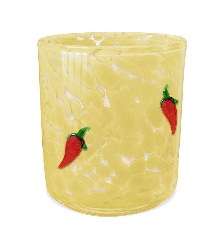 Golden Paloma Yellow Candle