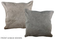 Grey Cowhide Pillow #A37338