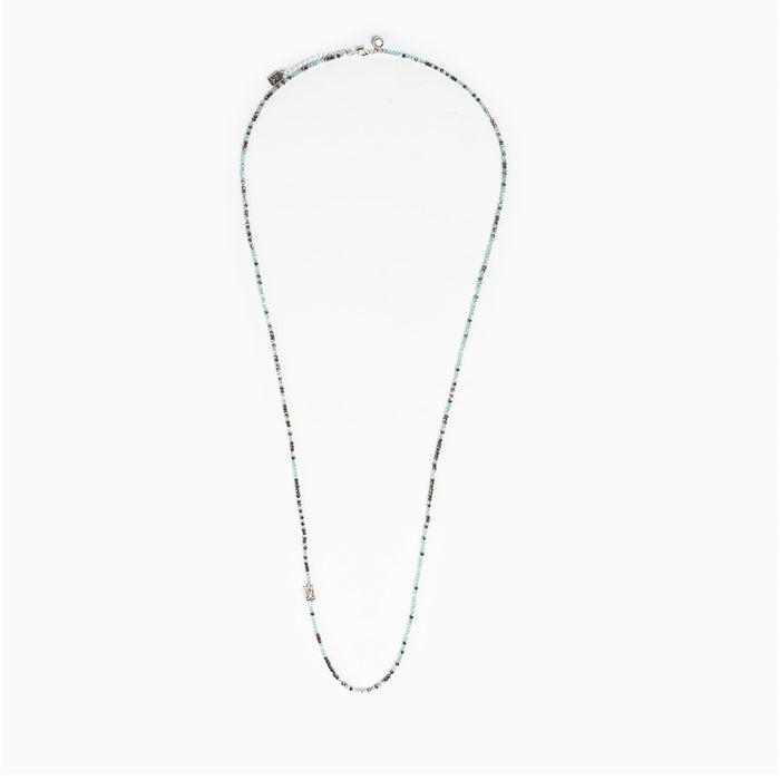 Hail Mary Morse Code Prayer Rope Necklace