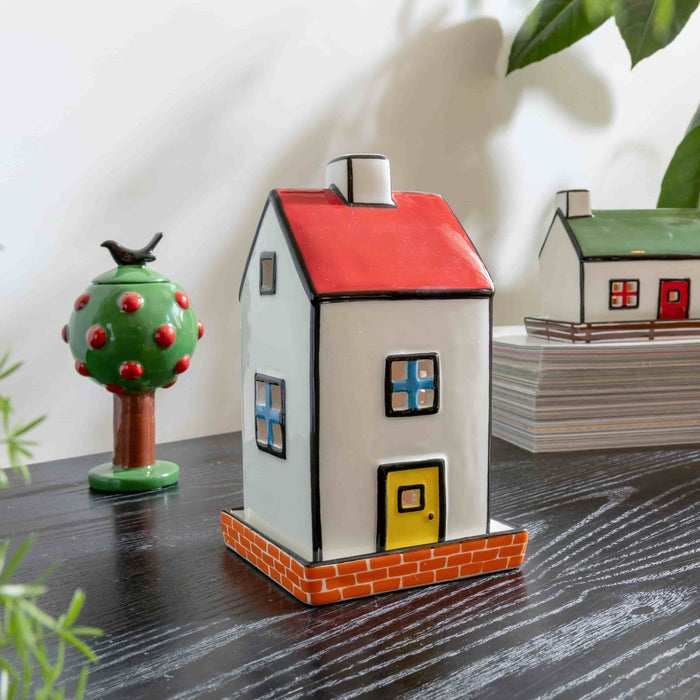 Haines Townhouse Ceramic Tealight, 17cm