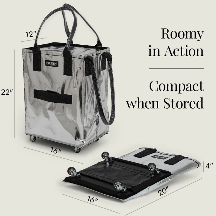 Hulken Medium Rolling Tote Bag