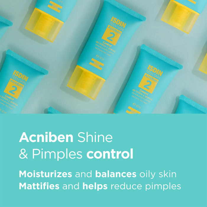 ISDIN Acniben 2 Shine & Pimples Control Gel Cream 40ml