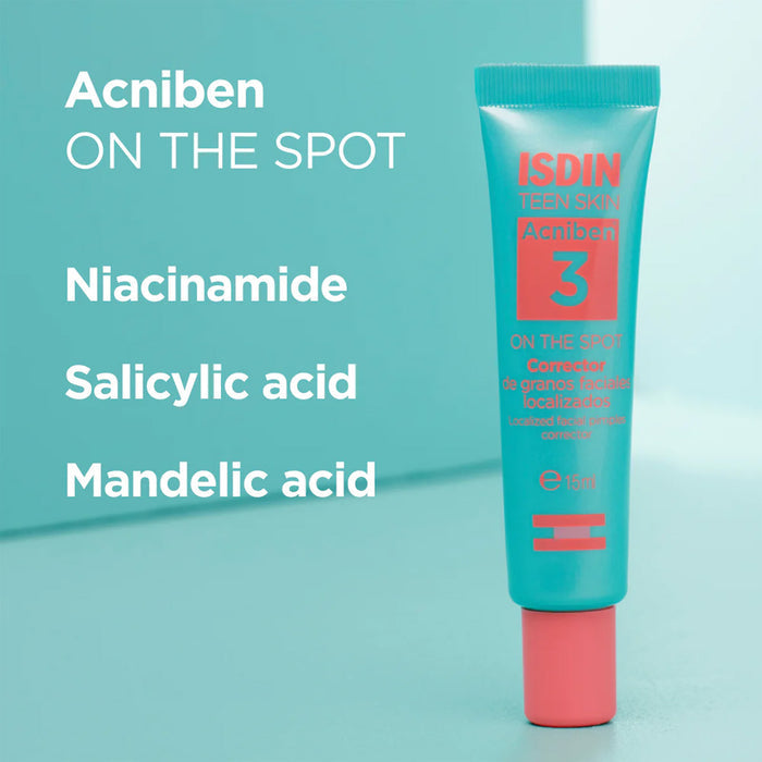 ISDIN Acniben 3 On The Spot Corrector for Oily skin 15ml
