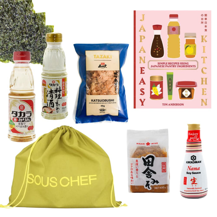 Japan Easy Kitchen Cookbook & Ingredients Set