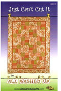 Just Can't Cut It Quilt Pattern - All Washed Up