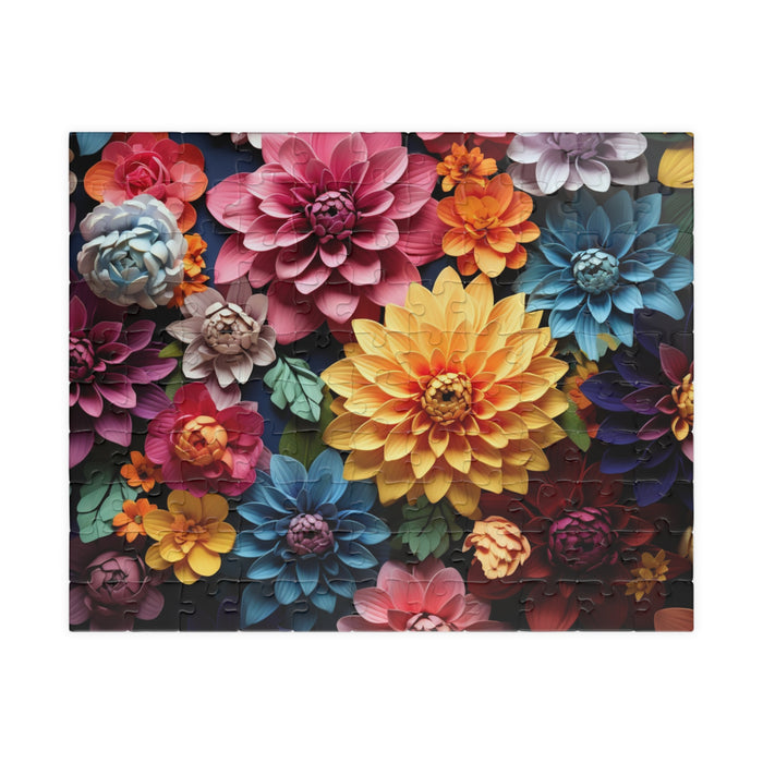 Kaleidoscope Blooms Puzzle - 1014 Pieces