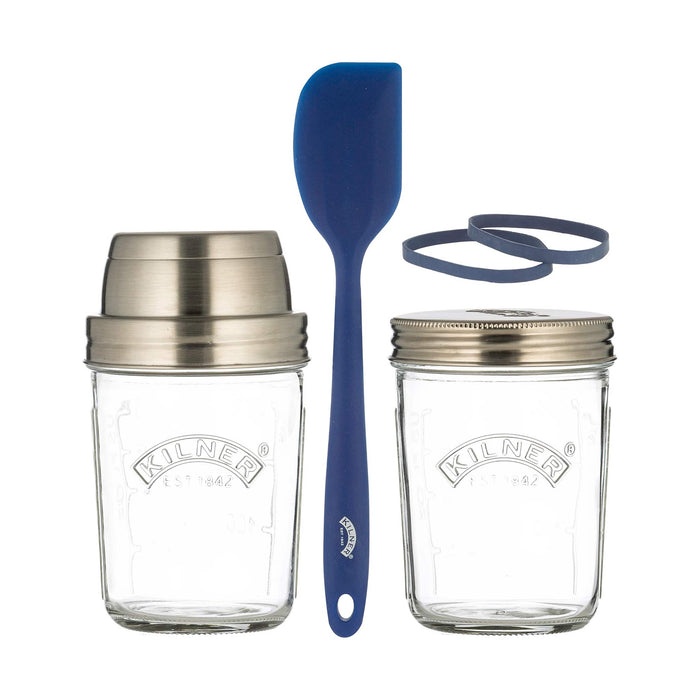 Kilner Sourdough Starter Set, 2x 350ml