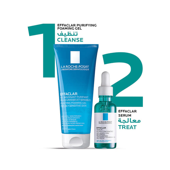 LA ROCHE-POSAY Effaclar Acne Serum With Salicylic Acid And Niacinamide For Oily And Acne Prone Skin 30ml