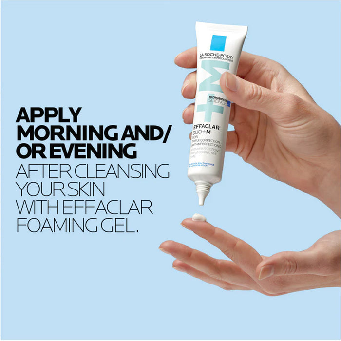 LA ROCHE-POSAY Effaclar Duo+M Acne Treatment Cream For Oily And Acne Prone Skin 40ml