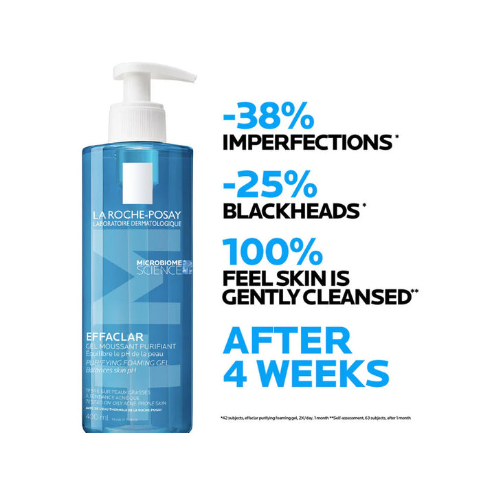 LA ROCHE-POSAY Effaclar Foaming Cleansing Gel For Oily  to Combination Skin