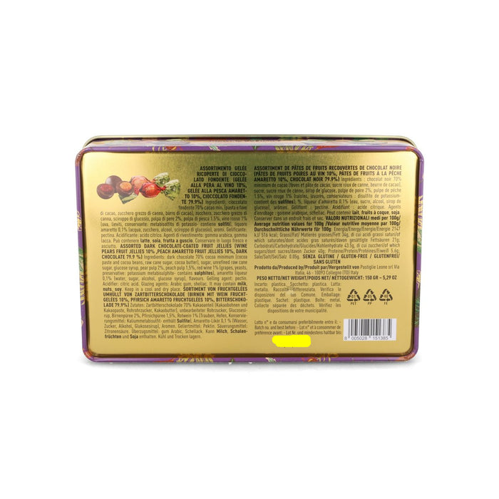 Leone x Nathalie Lete Gift Tin with Assorted Chocolate Pralines, 150g
