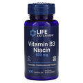 Life Extension Vitaamin B3 Niacin 500 mg 100 Capsules - 3 Pack