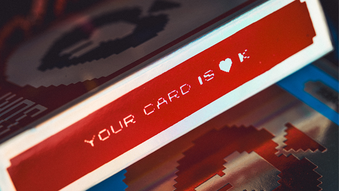 Limited Holographic Edition Surprise Deck V5 Playing cards Red
