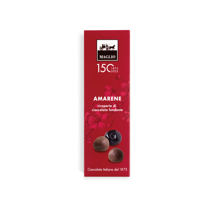 Maglio Chocolate Covered Amarena Cherries, 80g
