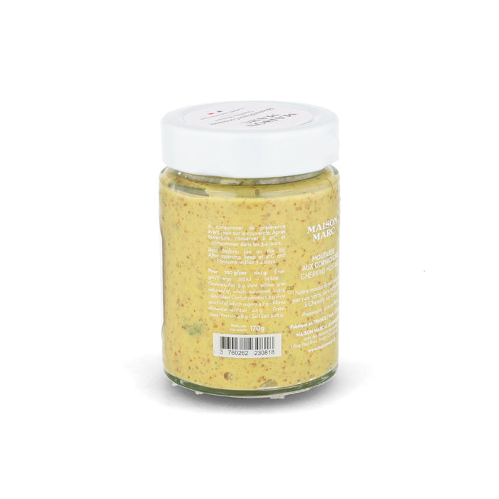 Maison Marc Mustard with Cornichons, 170g