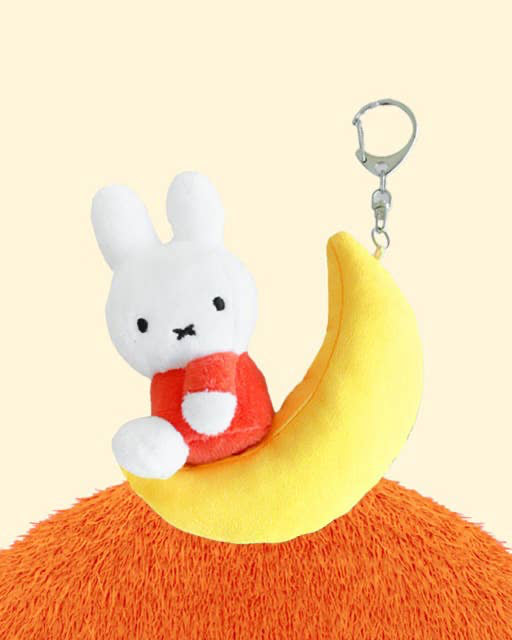 Miffy Dream Series Keychain - on Crescent Moon