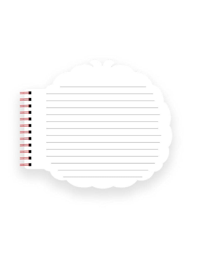 Monchhichi Die-Cut Notebook