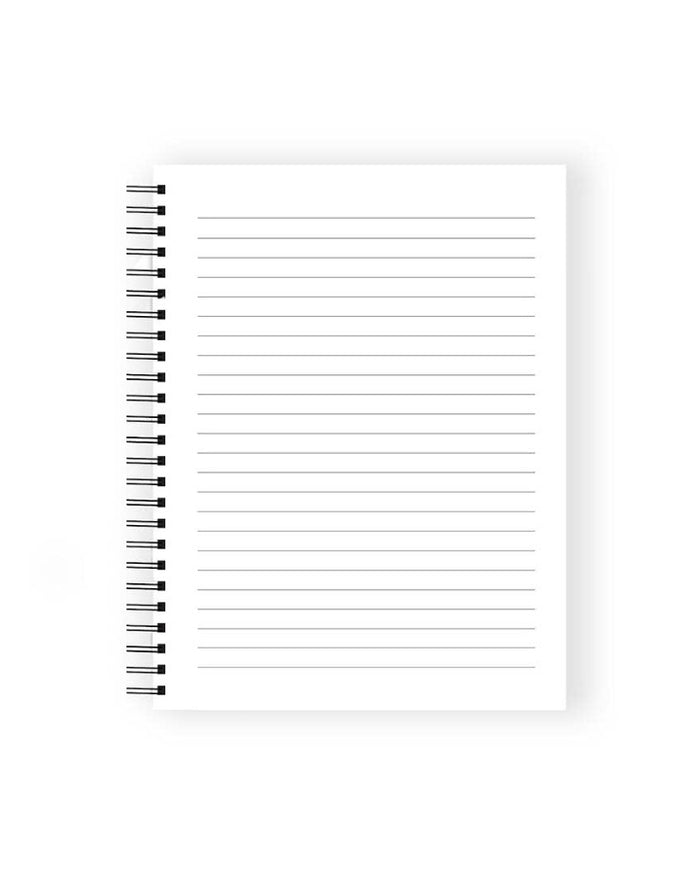 Monchhichi Red Spiral Notebook