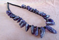Native Navajo Amethyst Nugget and beads Necklace by A Saltwater JN0204 Two Ponies Trading