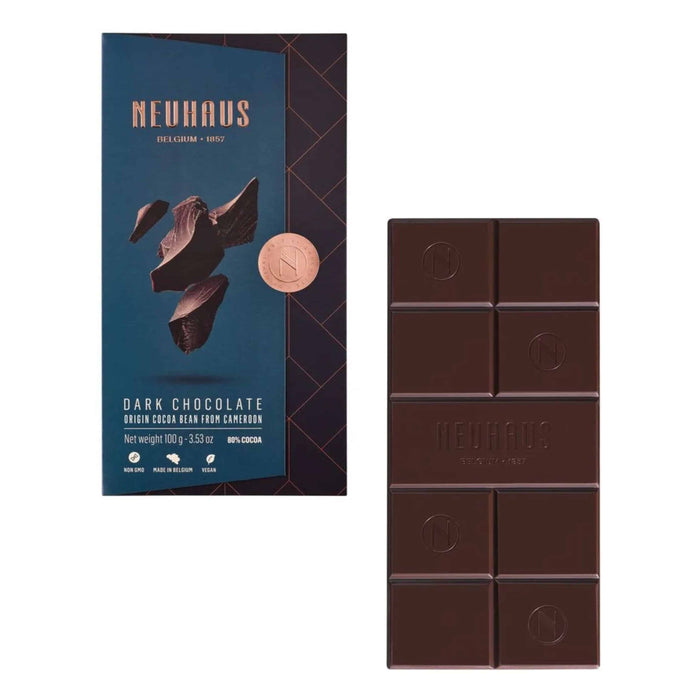 Neuhaus 80% Dark Cameroon Chocolate Bar, 100g
